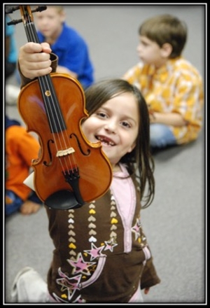 Violin student